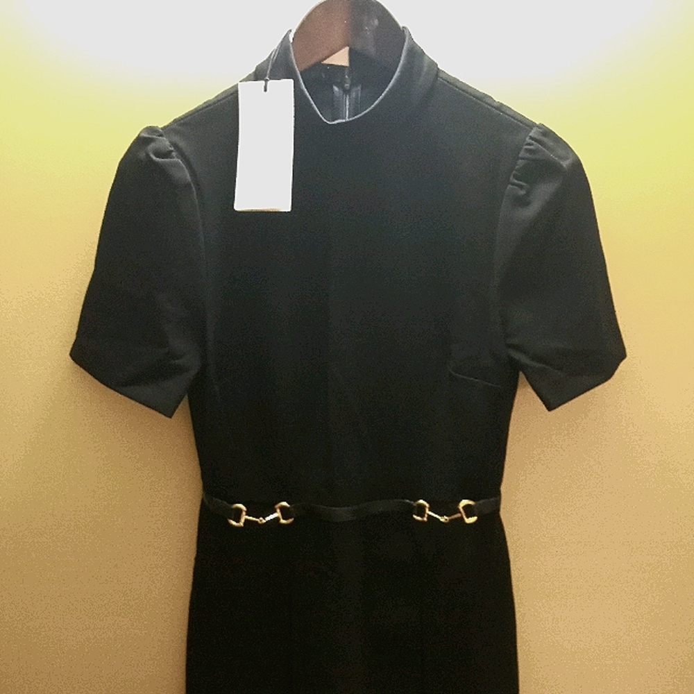 Gucci Vicose dress with horsebelt